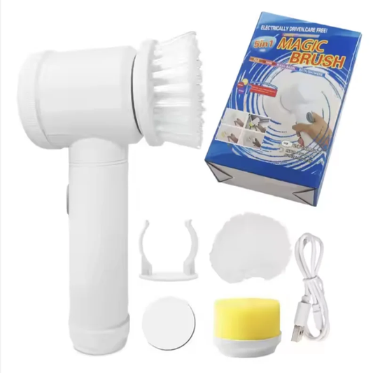 🧼 Brosse Électrique de Nettoyage – Votre alliée pour un ménage rapide, efficace et sans effort !